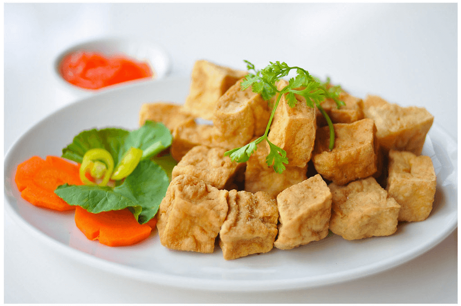 Fried tofu